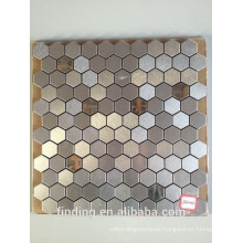 Low Price Mixed Color Waterproof Bathroom Mosaic Panel Manufacturer from China